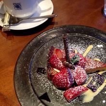 スイーツも美味しい