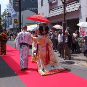 コアな新選組ファンの行列が有名