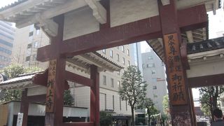 増上寺の物ではない増上寺大門