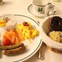 朝食バイキング