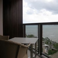 バルコニーでまったり