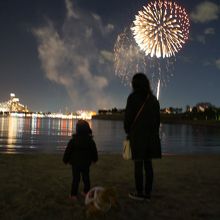 冬の花火