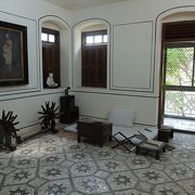 ボンベイ（ムンバイ）でのガンジーの滞在先だった住居が記念館として公開されています。