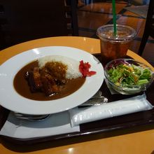 豚の角煮カレーのセット