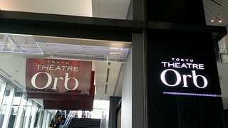 見晴らしもよいホール