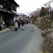 大聖院につながる小さい路地