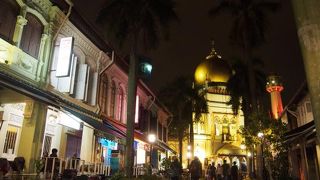 夜のライトアップがオススメ