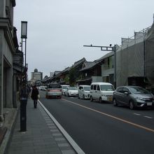 通りの様子