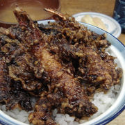 黒い天丼