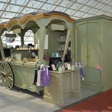 ヨーロッパ内のターミナルのほうにありました