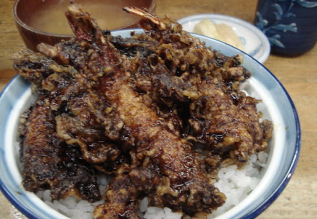 黒い天丼