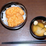 新潟に来るたび毎度食べている、素敵なソースカツ丼