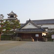 二の丸からの天守