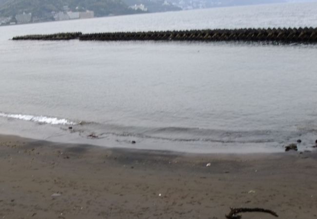 網代の海水浴場