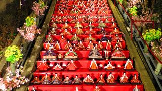 夜のライトアップがお奨め