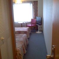 ドアからの眺めで狭い？