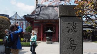 浅草寺のはずれにありました