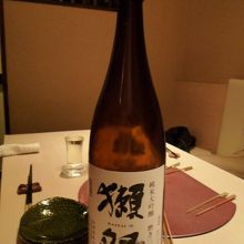 獺祭も飲みました♪