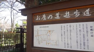 武蔵野の散歩道