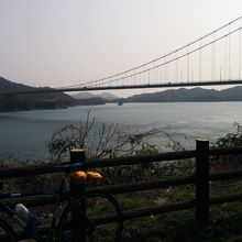 大島から「伯方・大島橋」を望む