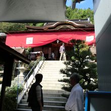 都久夫須麻神社本堂です。