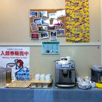 朝食会場の様子