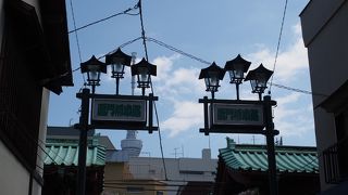 下町の風情がすてきです