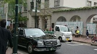 明治天皇が通った由緒ある通り