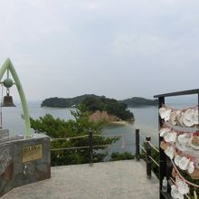 エンジェルロードが見下ろせるはずの約束の丘展望台から