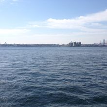 船からの眺め