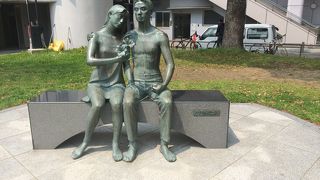 静かなグランド