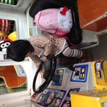 ちょっとした乗り物なども出口にありました！！