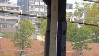 アサヒビール工場が目の前