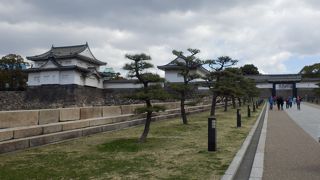 大阪城の正面玄関