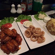 フィンガーフードばかり頼みました