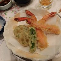 カニとエビの天ぷら