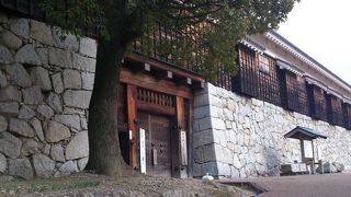 松山城の二の丸です。