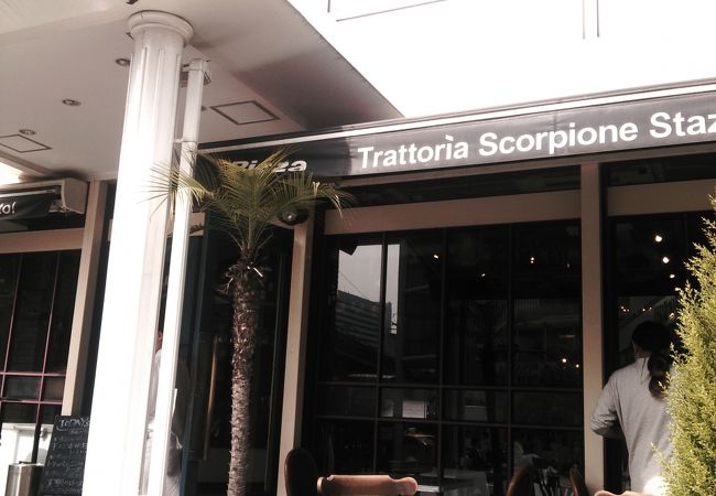 スコルピオーネ・スタツィオーネ、有楽町駅前です