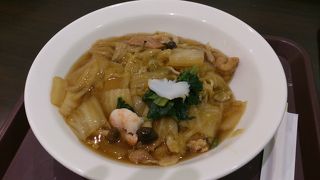 本格的なしょうゆ味の焼きそば