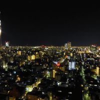 スカイツリー側の夜景も楽しめます