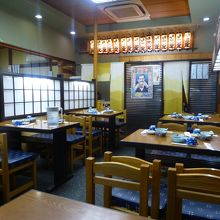 雰囲気のある店内