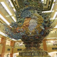 「天女像」の裏面・三越の方はこの彫像の価値が判ってるのかな？