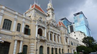 小奇麗なヨーロッパ風の建物