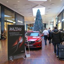 マツダの展示スペース