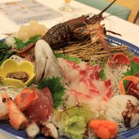 刺身の盛り合わせ＋イセエビ