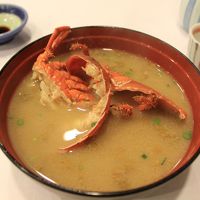 イセエビの味噌汁