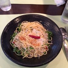 シラスパスタ