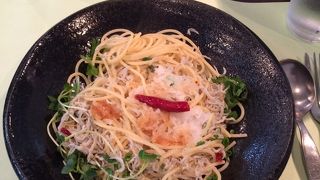 クアトロ・スタジオーネのランチパスタ