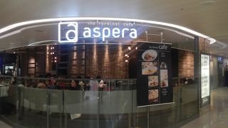 成田空港内のパスタ専門店