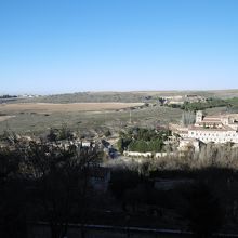セゴビアの風景も眺められます